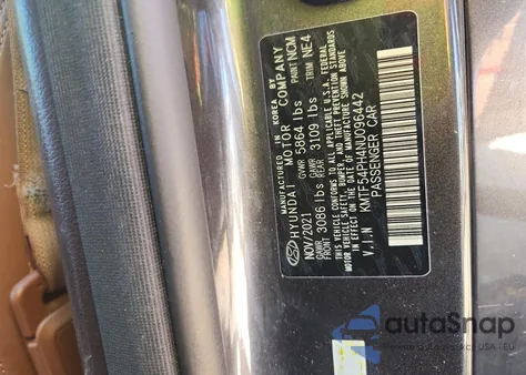 2022 Genesis G90 Ultimate z USA, uszkodzony, nr VIN KMTF54PH4NU096442